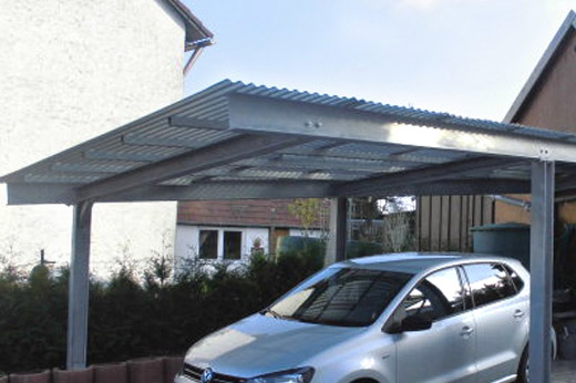 Carport von B+Z Metallbau